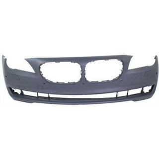 2011-2012 BMW 740Li Front Bumper Cover, w/Park Distance, w/o M Pkg, w/Camera.