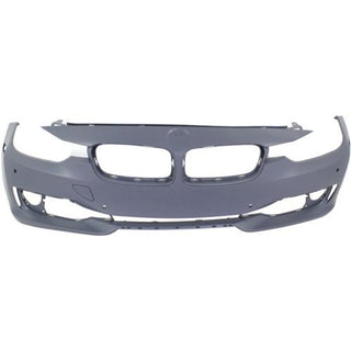 2012-2014 BMW 3 Front Bumper Cover, Primed, w/o Headlamp Washer, w/Parking - Classic 2 Current Fabrication