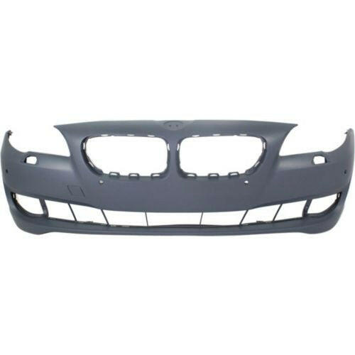 2011-2013 BMW 550i xDrive Front Bumper Cover, w/Park Distance, w/Camera-CAPA.