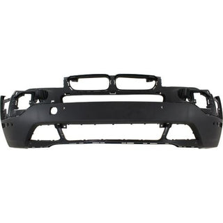2007-2010 BMW X3 Front Bumper Cover, Textured, w/Park Distance Ctrl-Capa - Classic 2 Current Fabrication