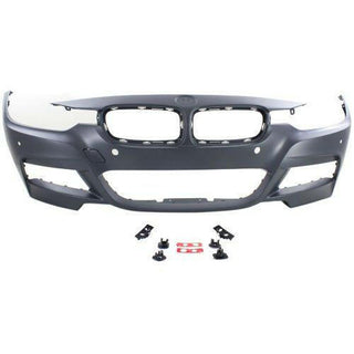 2014-2016 BMW 328d xDrive Front Bumper Cover, w/M Sport, w/o HLW, w/PDC/IPAS/Cam.