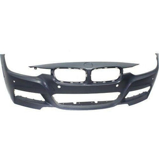 2013-2015 BMW 335i xDrive Front Bumper Cover, w/M Sport, w/o HLW/IPAS/Cam, w/PDC.