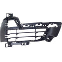 2014-2016 BMW X5 Front Grille RH, Outer, Textured, Open Grid, w/o M Sport Line.