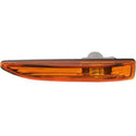 2006-2008 BMW 750Li Front Side Marker LH, Side Repeater, Yellow Turn Indicator.