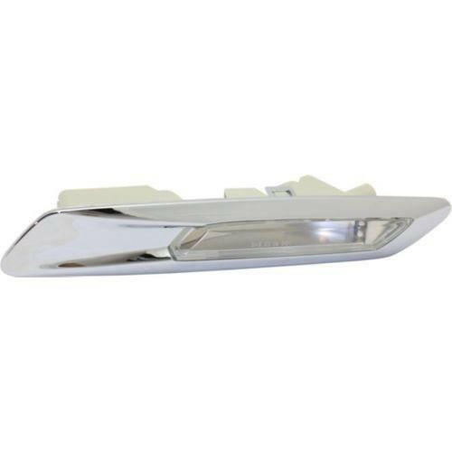 2011-2016 BMW 550i Front Side Marker RH, Side Repeater Lamp, w/o Park Assist.