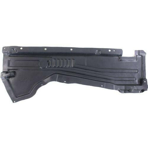 2008-2014 BMW X6 Eng Splash Shield, Under Cover, LH, w/o Adaptive Drive.