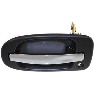 2005-2009 Chevy Uplander Front Door Handle LH Lvr+primered Bezel,.