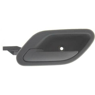 2001-2003 BMW 5 Front Door Handle LH, Textured Black, Wire-clip.