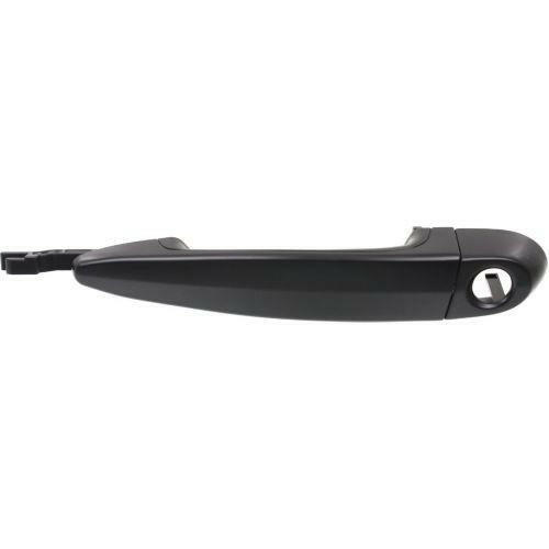2008-2014 BMW X6 Front Door Handle LH, Outside, Textured Black, w/Keyhole.