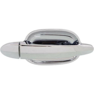 2010-2014 BMW 5 Series Front Door Handle RH, All Chrome, w/o Keyhole.