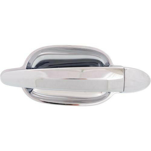 2004-2010 BMW 5-series Front Door Handle LH, All Chrome, w/o Keyhole.