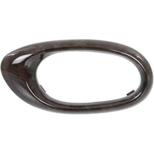 2004-2007 Buick Rainier Front Door Handle LH, Carbon Fiber, Wood Pattern.