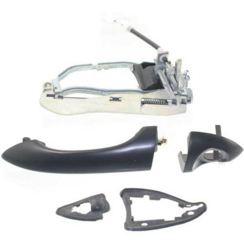 2000-2006 BMW X5 Rear Door Handle LH, Outside, Primed, w/Base, W/o Keyhole.