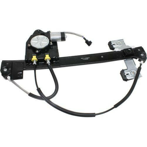 2002-2009 Oldsmobile Bravada Rear Window Regulator LH, Power, W/Motor, 5-Passenger.