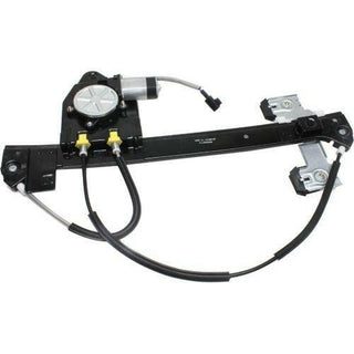 2002-2009 Oldsmobile Bravada Rear Window Regulator LH, Power, W/Motor, 5-Passenger.