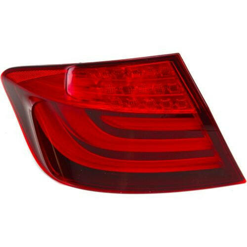2011-2013 BMW 5 Series Tail Lamp LH, Outer, Assembly, Sedan.