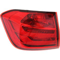 2012-2014 BMW 3 Series Tail Lamp LH, Outer, Assembly.