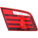 2011-2013 BMW 5 Series Tail Lamp LH, Inner, Lens And Housing, Sedan.