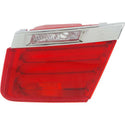 2009-2012 BMW 7 Series Tail Lamp RH, Inner, Lens And Housing.