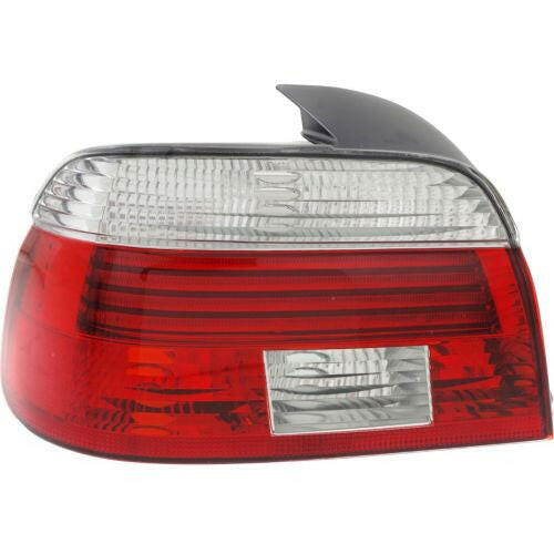2001-2003 BMW 5 Tail Lamp LH, Lens/Housing, w/Clear Turn Signal, Sedan.