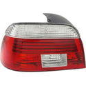 2001-2003 BMW 5 Tail Lamp LH, Lens/Housing, w/Clear Turn Signal, Sedan.