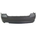 2009-2011 BMW 323i Rear Bumper Cover, 2.5/3.0L Eng., w/Park Distance, Sdn.