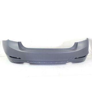 2012-2014 BMW 335i Rear Bumper Cover, Primed, w/o M Sportline, w/o Park Distance.