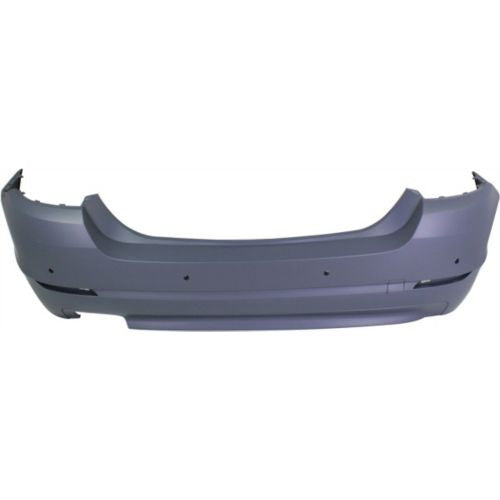 2011-2013 BMW 528i Rear Bumper Cover, Primed, w/ Park Distance Control - Classic 2 Current Fabrication