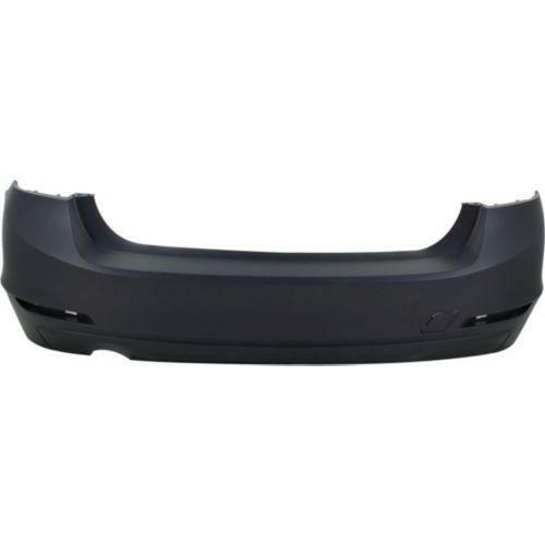 2014-2015 BMW 328d xDrive Rear Bumper Cover, w/o MSportLine, STD Type, w/o PDC.
