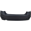 2012-2015 BMW 320i Rear Bumper Cover, w/o MSportLine, STD Type, w/o PDC, 320i/328d.