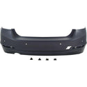 2012-2014 BMW 320i Rear Bumper Cover, Primed, Standard Type, w/Park Distance - Classic 2 Current Fabrication