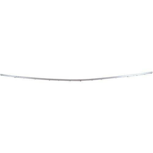 2005-2008 BMW 760Li Rear Bumper Molding, Center Insert, Chrome.