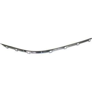 1997-2000 BMW 528i Front Bumper Molding RH, Outer Cover, Chrome.