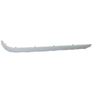 2001-2003 BMW 540i Rear Bumper Molding RH, w/o Chrome, w/o Park Distance, Sedan.