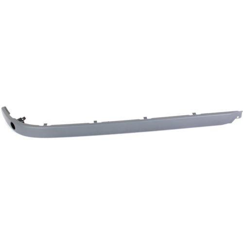 2002-2005 BMW 330xi Rear Bumper Molding LH, Primed Black, Sedan.