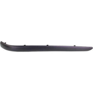 2002-2005 BMW 330i Rear Bumper Molding RH, Primed Black, Sedan.