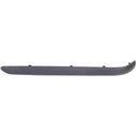 2002-2005 BMW 320i Rear Bumper Molding LH, Primed Black, Sedan.