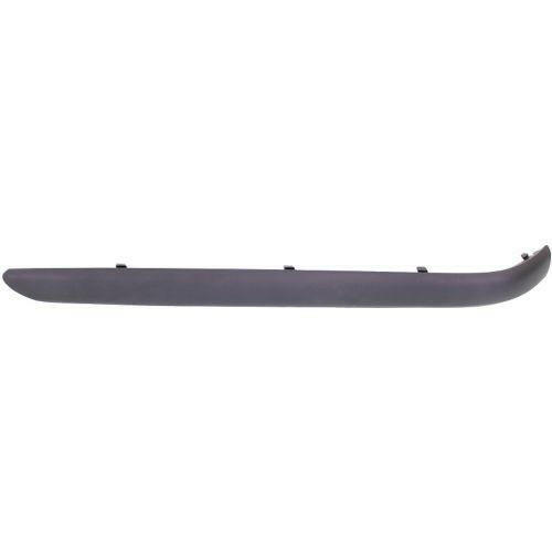 2002-2005 BMW 330i Rear Bumper Molding LH, Primed Black, Sedan.