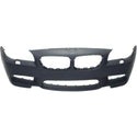 2011 BMW 5 Front Bumper Cover, Primed, w/o M Pkg & Park Distance.