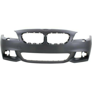 2011-2013 BMW 535i Front Bumper Cover, w/o Park Distance, w/M, Sdn-CAPA.