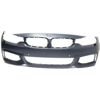 2014-2016 BMW 428i Front Bumper Cover, w/M Sport Line, w/HLW/PDC/Cam, w/o IPAS-CAPA.