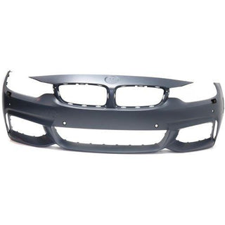 2015-2016 BMW 428i Gran Coupe Front Bumper Cover, w/M Sport, w/HLW/PDC/Cam.