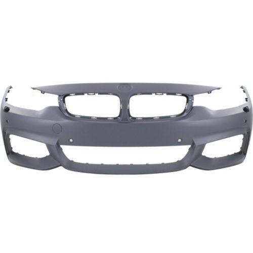 2014-2016 BMW 428i xDrive Front Bumper Cover, w/M Sport Line/HLW/PDC/Cam, w/o IPAS.