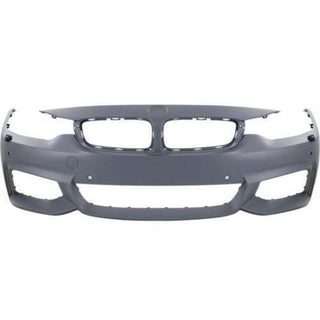 2014-2016 BMW 435i xDrive Front Bumper Cover, w/M Sport Line/HLW/PDC/Cam, w/o IPAS.
