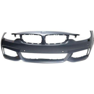 2014-2016 BMW 435i xDrive Front Bumper Cover, w/M Sport, w/HLW/PDC/IPAS, w/o Cam.
