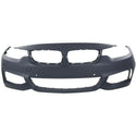 2014-2016 BMW 428i Front Bumper Cover, w/M Sport, w/o HL Washer/IPAS, w/PDC/Cam.