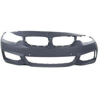 2014-2016 BMW 428i Front Bumper Cover, w/M Sport, w/o HL Washer/Cam, w/PDC/IPAS.