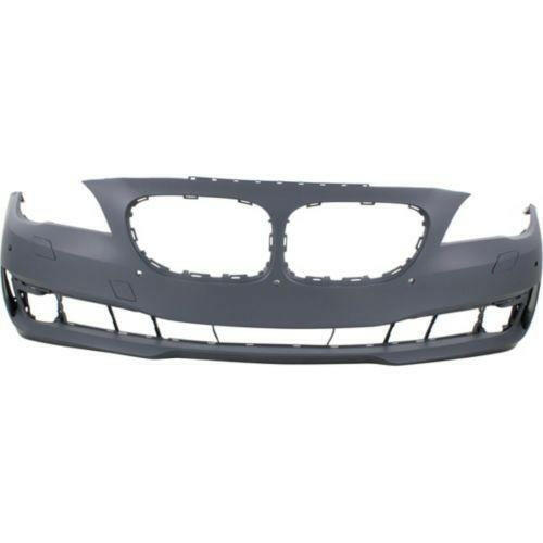 2013-2015 BMW 740Li Front Bumper Cover, Prmd, w/o M, w/PDC, & Side View Camera.