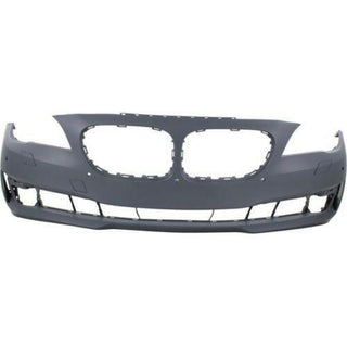 2013-2015 BMW 740Li Front Bumper Cover, Prmd, w/o M, w/PDC, & Side View Camera.