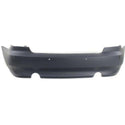 2009-2010 BMW 335i xDrive Rear Bumper Cover, w/o M, w/PDC, Conv./Coupe.